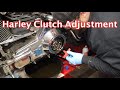 Harley Clutch Adjustment and Primary Flush