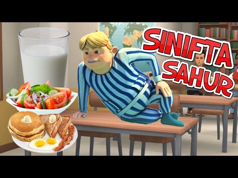 RAMAZAN TAYFA - Sınıfta Sahur | Rafadan Tayfa Hayri'nin Rüyası | Çizgi Film İzle (TRT Çocuk 2022)