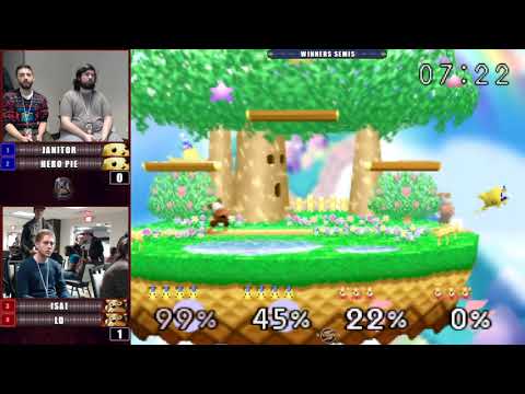 SNOSA 5 - Janitor & Hero Pie Vs. Isai & LD - Super Smash Bros. Winners Semis