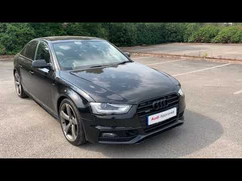 Stafford Audi - Used Audi A4 Saloon Black Edition 2.0 TDI Quattro