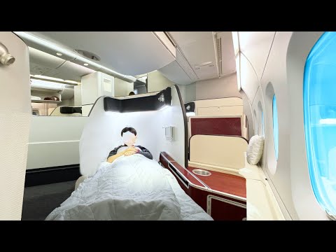 8.000 € First Class mit Qantas Airways | 15 Stunden von Singapur🇸🇬 nach London🇬🇧