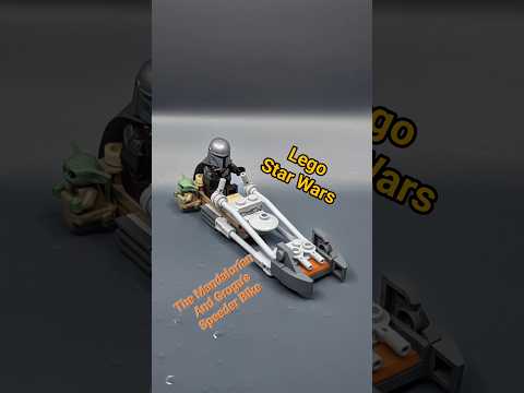 3 Minute Reviews #lego #starwars #mandalorian #grogu #speederbike #disney #lucasarts #dindjarin