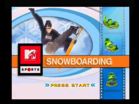 mtv sports snowboarding playstation