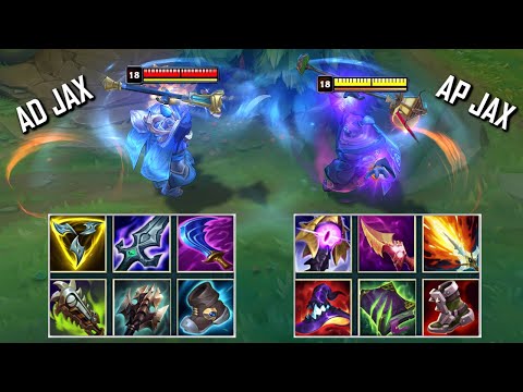 AP JAX vs AD JAX FULL BUILD FIGHTS & Best Pentakills!