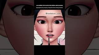 ASMR 조이와 미스터리의 케이팝 데몬헌터스 메이크업 애니메이션 | K-pop Demon Hunters Joy & Mystery Romance Story