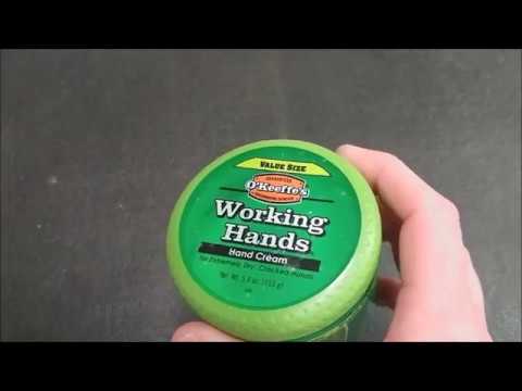 O'Keeffe's Working Hands.  Hand Cream Review.