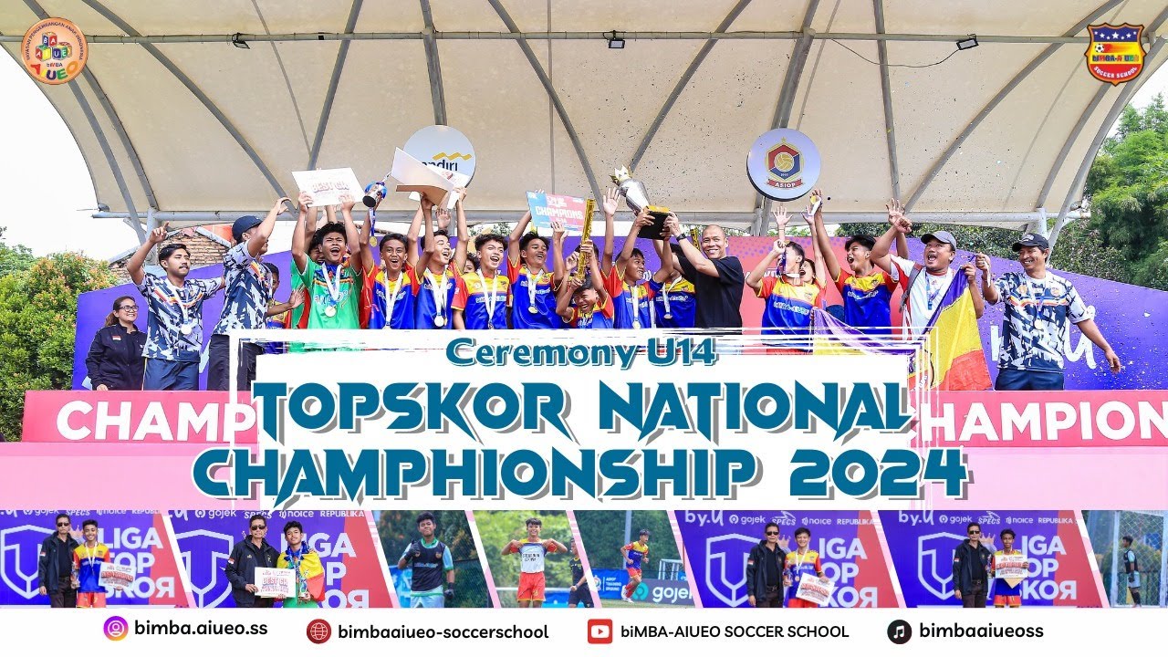CLOSING CEREMONY TOPSKOR CUP NATIONAL CHAMPIONSHIP U14 2024