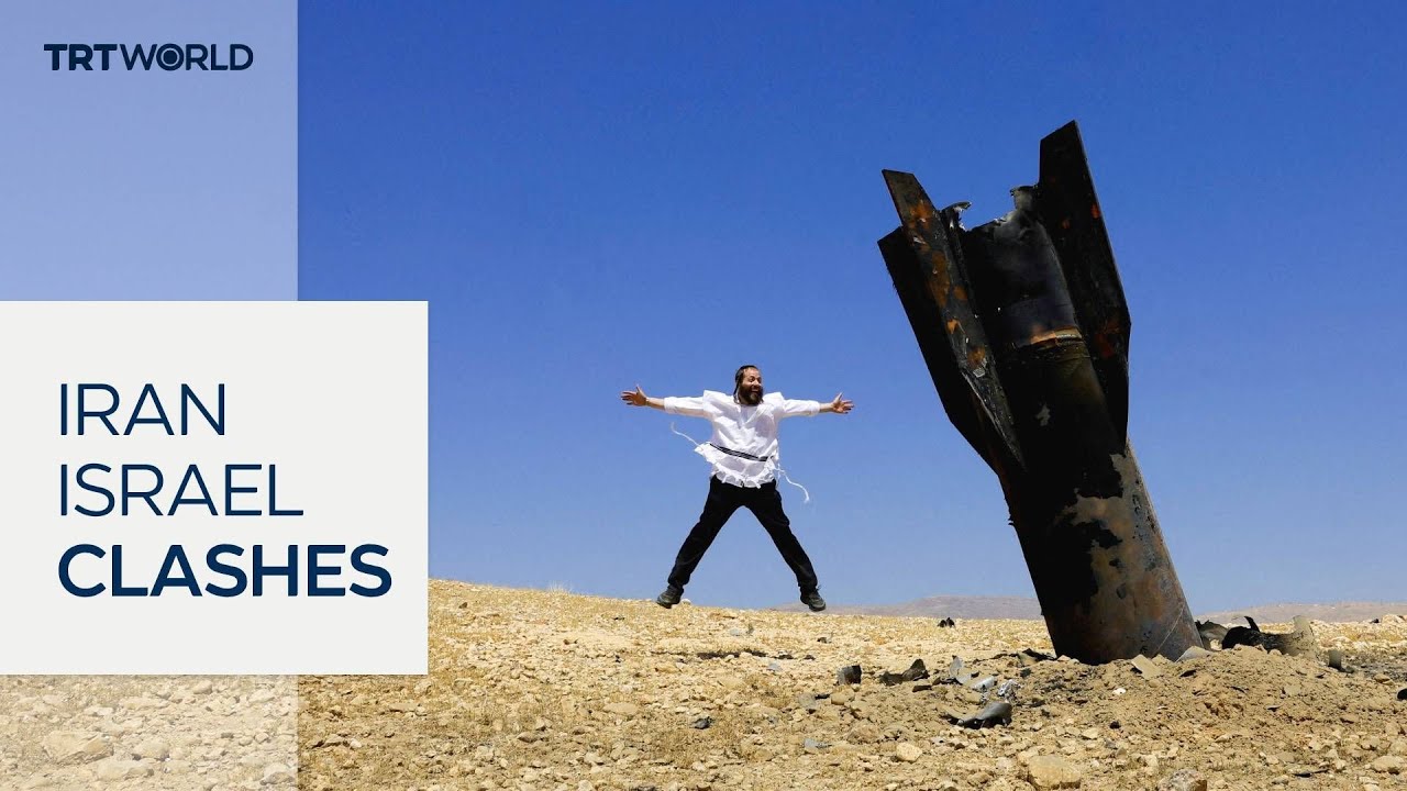 Video | Israel attempting to intercept new wave of Iranian missiles
