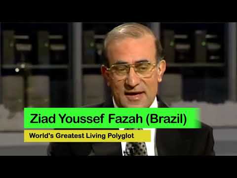 Ziad Fazah | World's Greatest Living Polyglot | Officially Incredible | Record Owner