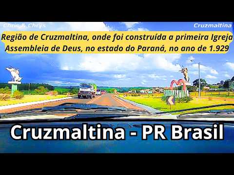 Passando por Cruzmaltina, nos 2 sentidos - PR Brasil
