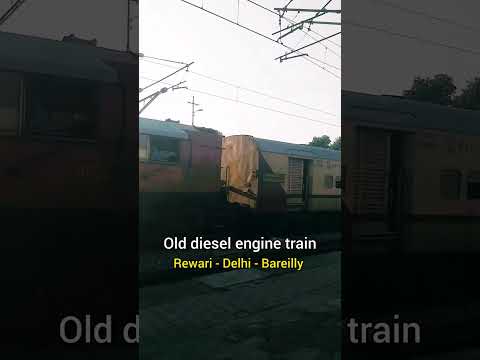 Still diesel engine is in operations in NR zone | Arrival of Bly - Delhi express in Bly at Ptfrm 4