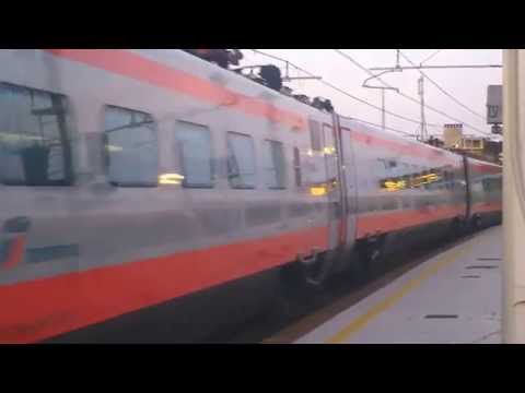 POSIZIONAMENTO E PARTENZA DEL FRECCIARGENTO 9372