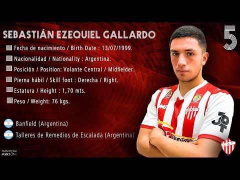 Sebastian Gallardo #5 //Mediocampista - Midfielder //Talleres de Remedios De Escalada 2022