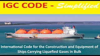 IGC CODE - SIMPLIFIED