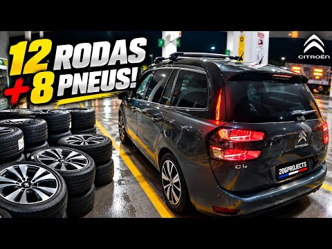 ENCHI A PICASSÔ DE RODAS E PNEUS E VOLTEI PRA JF! 😂