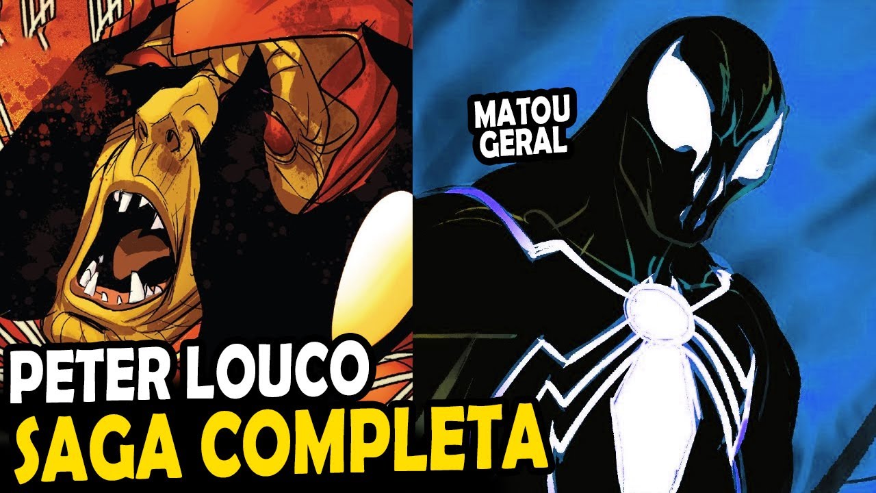 MATOU GERAL! HOMEM ARANHA SOMBRA DO ARANHA - SAGA COMPLETA