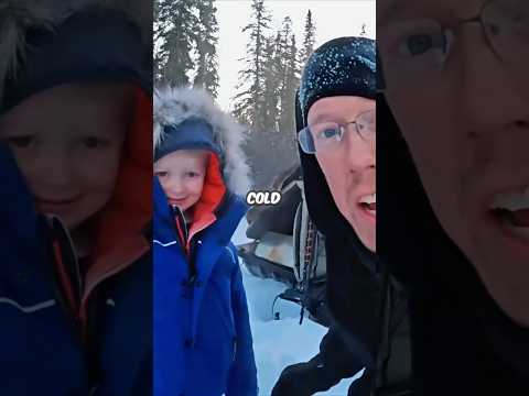 Survival Camping at -50°C With a 4-Year-Old