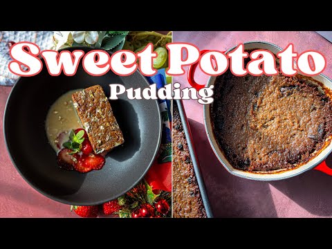 Discover the Richness of Haitian Sweet Potato Bread Pudding 🍠 Easy Holiday Dessert!