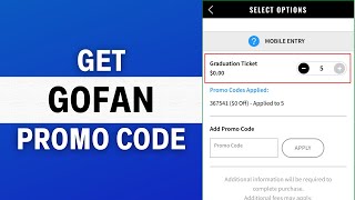 How To Get Promo Code on GoFan | 2024 Easy