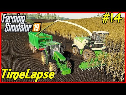FS19 Timelapse, Felsbrunn #14: Silage!