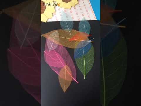 How to Make Leaf Vein Bookmark