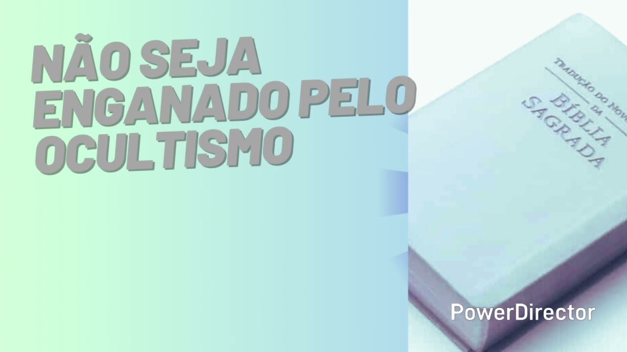 DISCURSO: NÃO SEJA ENGANADO PELO OCULTISMO