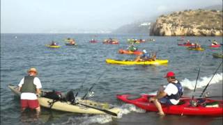 preview picture of video 'CABOPESCA: 6º concurso pesca en Kayak villa de salobreña 2012'