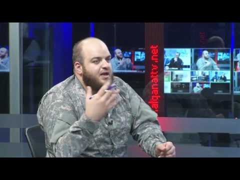 مقابلة تلفزيونية مع النقيب اسلام علوش وعبر الهاتف وائل علوان للحديث عن أفق الحل بين رؤية فيلق الرحمن و جيش الإسلام