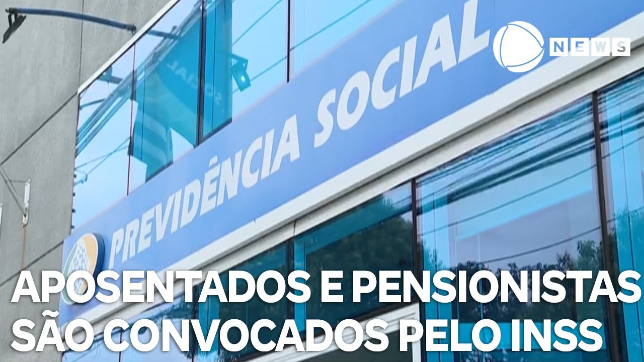 Aposentados e pensionistas são convocados pelo INSS