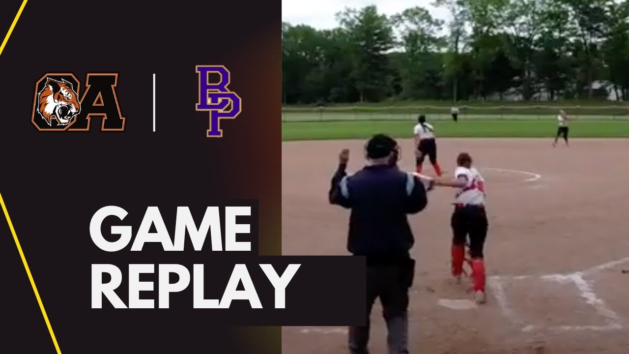 OA Softball vs Bay Path RVTH 5/29/25