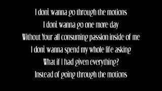 Matthew West  - The Motions (with lyrics)