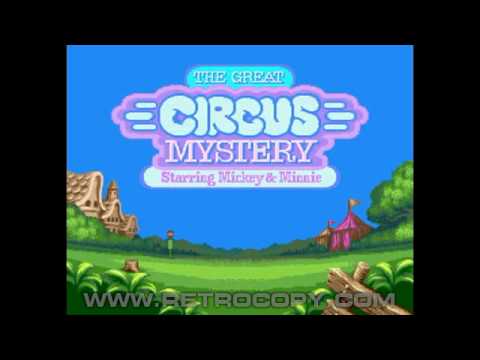 The Great Circus Mystery starring Mickey & Minnie Megadrive