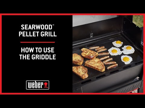 Searwood™ Pellet Grill: How to Use the Griddle
