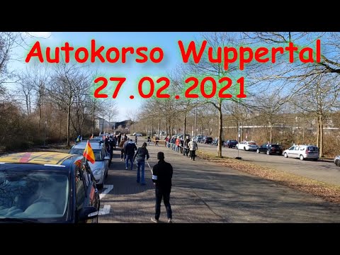 27.02.2021- Autokorso Bergisch Land in Wuppertal