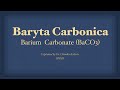 Baryta Carbonica Allen S Keynotes Well Explained