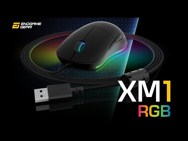 Egér Endgame Gear XM1 RGB Optikai USB Fekete