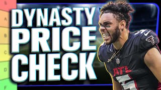 Updated Dynasty Rankings - Market Value Price Check - Dynasty Fantasy Football