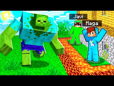 Hacks de Construcción vs Zombie Mutante