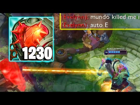 DR. MUNDO  This Patch is  (GIGABROKEN)