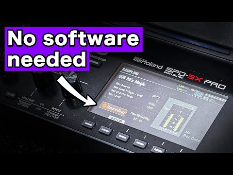 How to make loops on the Roland SPD SX Pro