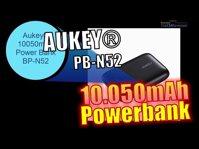 Video Teaser für Aukey BP-N52 | Test Review | 10.050mAh Powerbank  -  Hands-on (Deutsch)