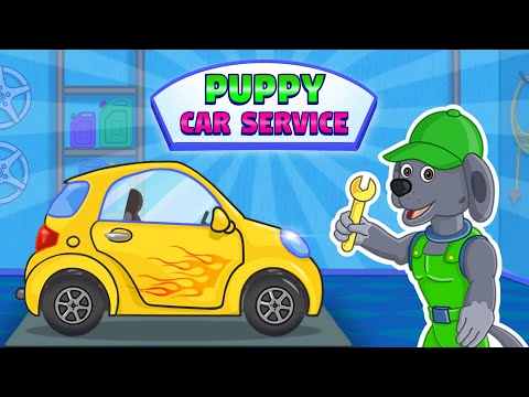 Puppy Adventures: Car Service Video