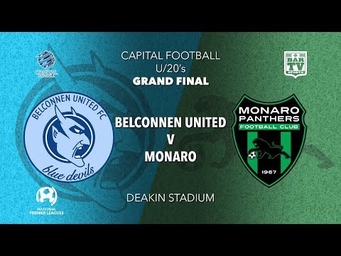 2019 NPL Capital Men's Grand Final - U20s - Belconnen United FC v Monaro Panthers FC