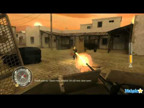 Call of Duty 2 Walkthrough - Veteran - 16 Rommel's Last Stand - Armored Car Escape
