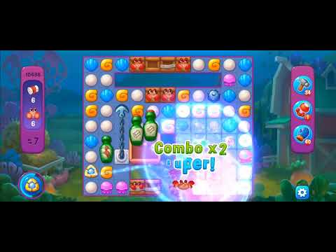 Fishdom Super Hard Level 10498 (with ingame boosters and Hammer) @choraelmin