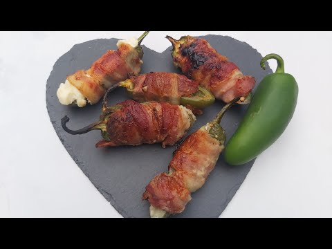 Jalapeño poppers au bacon