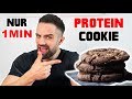 1 Minute PROTEIN COOKIE | Lecker & Top Nährwerte (23g Eiweiß)