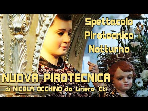 GRAVINA DI CATANIA (Ct) - Sant'Antonio 2018 - NUOVA PIROTECNICA di N. Occhino