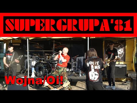 SUPERGRUPA'81 - Wojna/Oi! (live Motorock Fest Siedlisko k.Zgierza 24.06.2023)