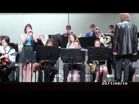 LMHS Jazz Band playing Blue Sesame by Andrew Neu